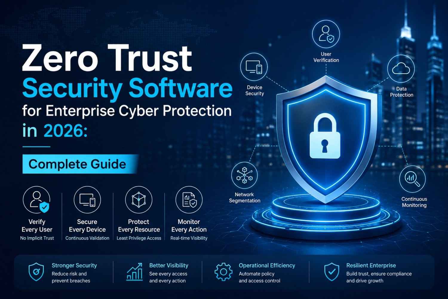 Zero Trust Security Software for Enterprise Cyber Protection in 2026: Complete Guide